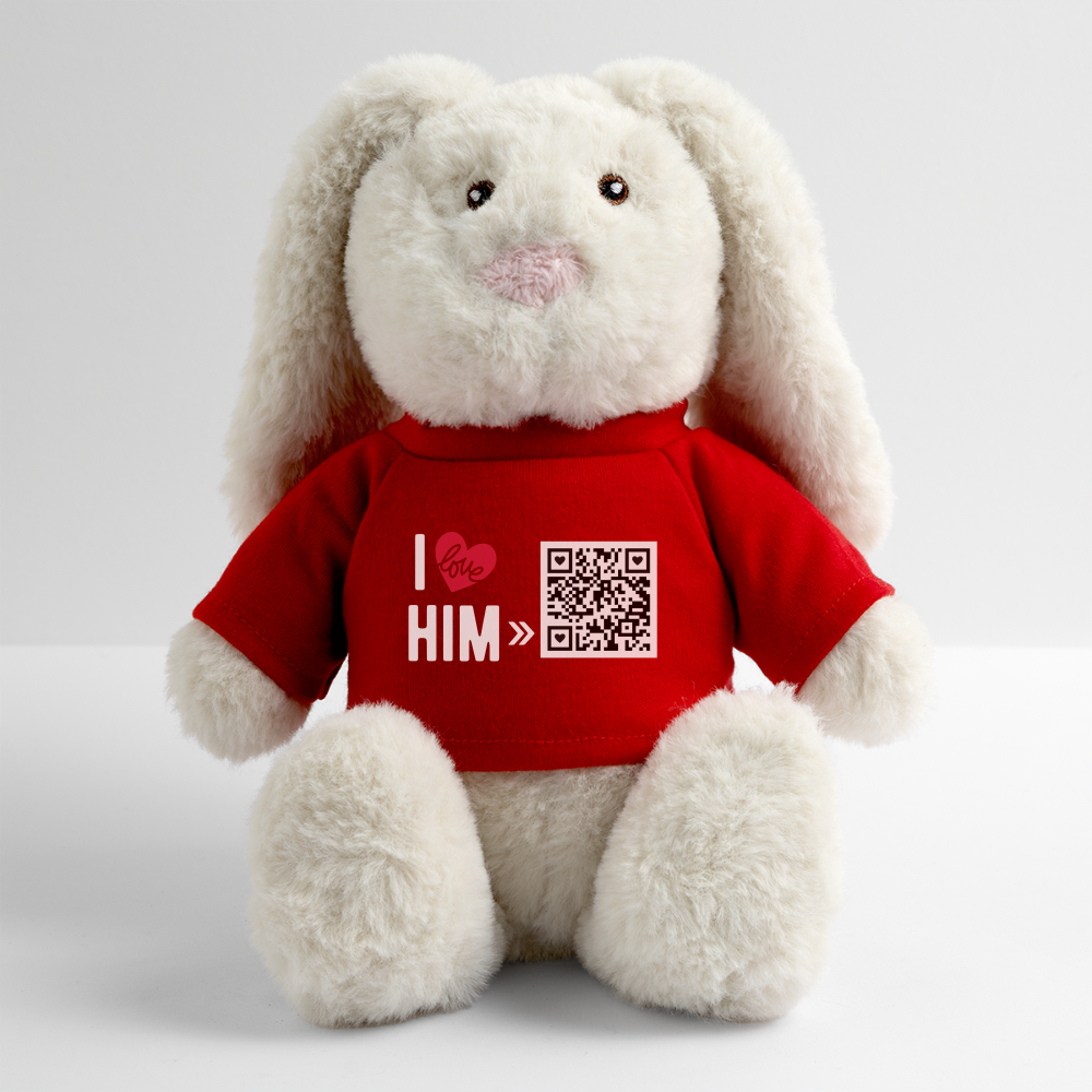 Hase mit "I Love Him" style (Customized)