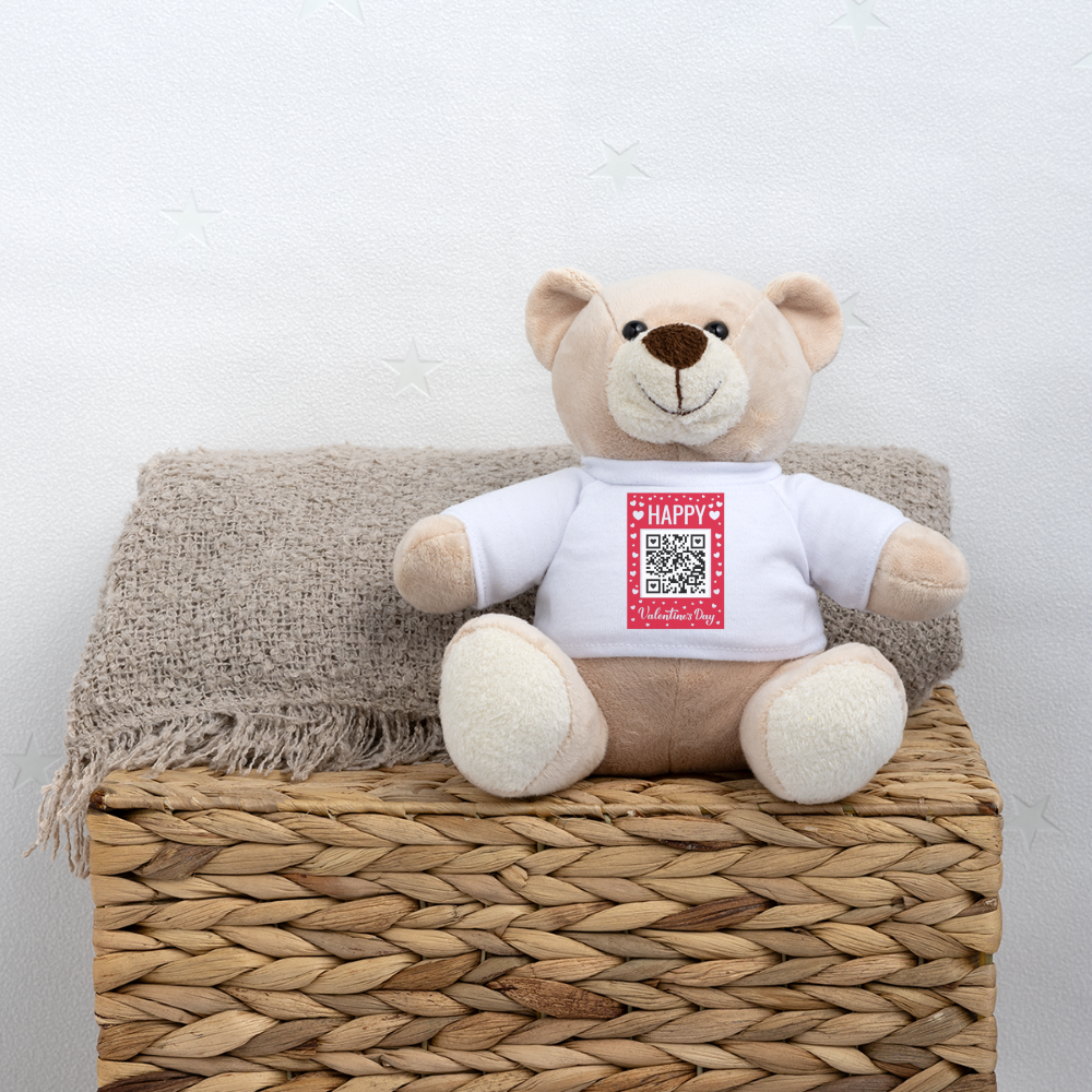 Teddy mit "Happy Valentine´s Day" Style (Customized)